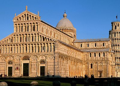 архитектура, Пиза, Италия, Пизанская башня - похожие обои для рабочего стола