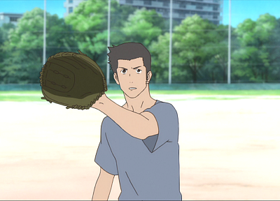 Девочка, покорившая время, бейсбол, скриншоты, Kosuke Tsuda - случайные обои для рабочего стола