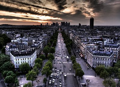 Париж, города, архитектура, здания - оригинальные обои рабочего стола