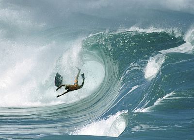 волны, Гавайи, полное уничтожение, Остров Оаху - случайные обои для рабочего стола