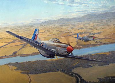 самолет, Вторая мировая война - оригинальные обои рабочего стола