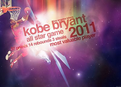 НБА, Коби Брайант, все звезды, широкоформатный, MVP Самый ценный игрок - похожие обои для рабочего стола
