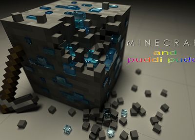 Minecraft - оригинальные обои рабочего стола