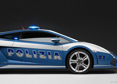 автомобили, полиция, Ламборгини, итальянский, транспортные средства, 2009 - случайные обои для рабочего стола