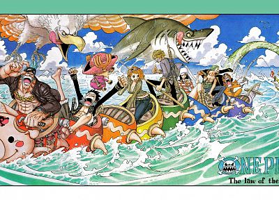 One Piece ( аниме ), Нико Робин, Roronoa Зоро, Фрэнки ( One Piece ), Тони Тони Чоппер, Обезьяна D Луффи, Нами ( One Piece ), Usopp, Санджи ( One Piece ) - случайные обои для рабочего стола