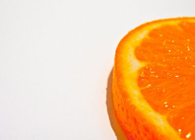 фрукты, апельсины, белый фон, ломтики - копия обоев рабочего стола