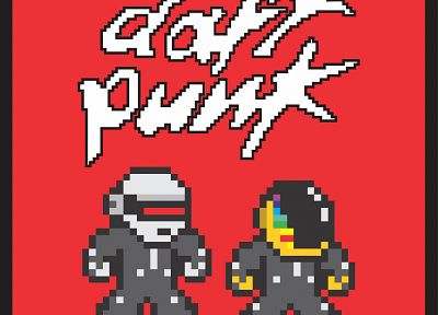 Daft Punk, Mega Man - копия обоев рабочего стола