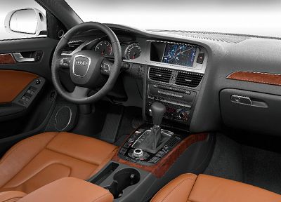 интерьеры автомобилей, Audi A4, немецкие автомобили - похожие обои для рабочего стола