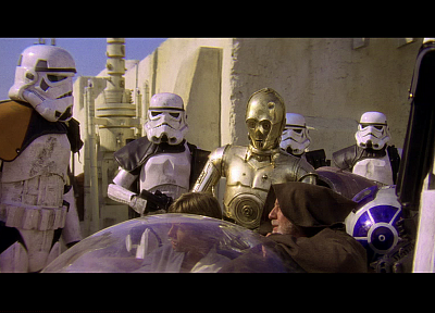 Звездные Войны, штурмовики, дроидов, Оби-Ван Кеноби - обои на рабочий стол