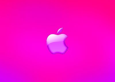 розовый цвет, Эппл (Apple), макинтош - обои на рабочий стол