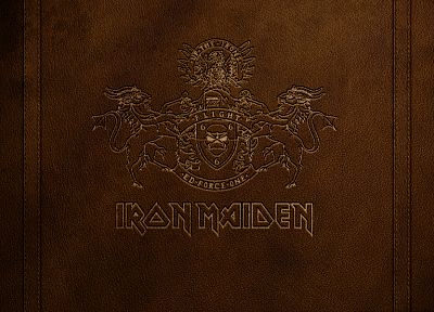 Iron Maiden, Рок-музыка, логотипы - обои на рабочий стол
