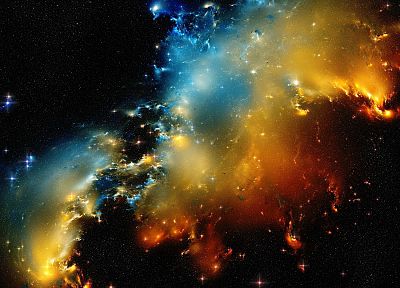 природа, космическое пространство, звезды, галактики, туманности, пространство - оригинальные обои рабочего стола