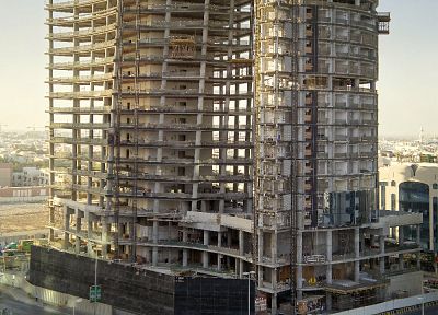 здания, Объединенные Арабские Эмираты, незаконченный, бесконечность башня - обои на рабочий стол