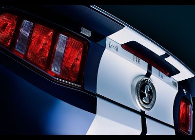 крупный план, мышцы автомобилей, Форд Шелби, низкий угол выстрел, задние фонари, Ford Mustang Shelby GT500 - обои на рабочий стол