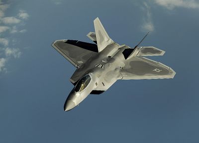 самолет, военный, F-22 Raptor, самолеты - обои на рабочий стол