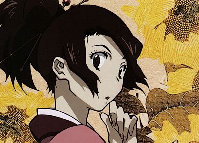 Самурай Чамплу, Fuu Касуми, аниме - оригинальные обои рабочего стола