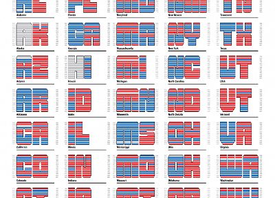США, выборы, инфографика - случайные обои для рабочего стола