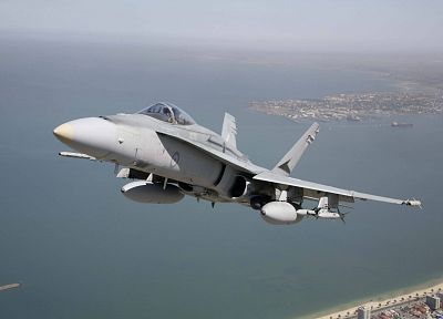 самолет, военный, военно-морской флот, транспортные средства, F- 18 Hornet - копия обоев рабочего стола