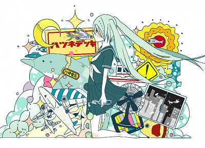 Вокалоид, Мику Хацунэ, школьная форма, seifuku - копия обоев рабочего стола