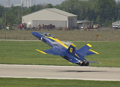 самолет, военный, военно-морской флот, транспортные средства, голубые ангелы, F- 18 Hornet - случайные обои для рабочего стола