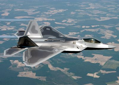 самолет, военный, F-22 Raptor, самолеты, транспортные средства - обои на рабочий стол