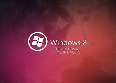 облака, Microsoft, операционные системы, Windows 8, Microsoft Windows, окна - популярные обои на рабочий стол