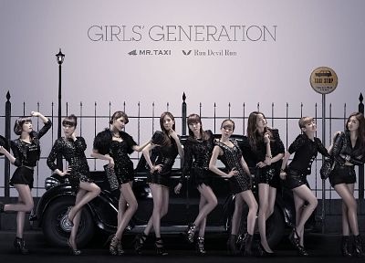 девушки, Girls Generation SNSD (Сонёсидэ), знаменитости, высокие каблуки, Run Devil Run - обои на рабочий стол
