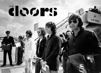 музыка, The Doors, оттенки серого, Джим Моррисон, монохромный, музыкальные группы - случайные обои для рабочего стола