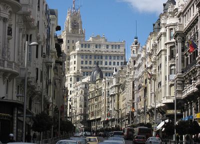 Мадрид, города - оригинальные обои рабочего стола