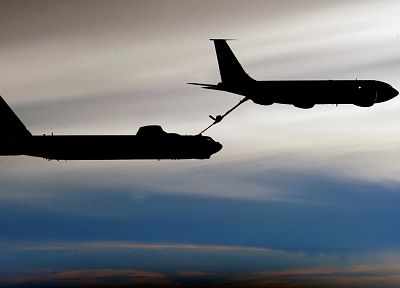 самолет, Б-52 Stratofortress, KC - 135 Stratotanker - оригинальные обои рабочего стола