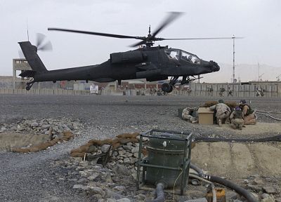 самолет, военный, вертолеты, транспортные средства, AH-64 Apache - обои на рабочий стол