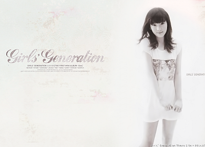 Girls Generation SNSD (Сонёсидэ), знаменитости, Ким Taeyeon, челка - обои на рабочий стол