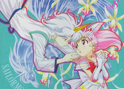 пегас, аниме, морская форма, Bishoujo Senshi Sailor Moon, Helios, Sailor Chibi Moon - оригинальные обои рабочего стола