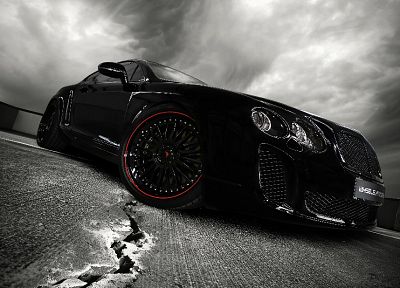 черный цвет, автомобили, транспортные средства, настройка, Bentley Continental, черные машины, Wheelsandmore, Bentley Continental Ultrasports 702 - похожие обои для рабочего стола
