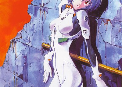 Ayanami Rei, Neon Genesis Evangelion (Евангелион) - обои на рабочий стол
