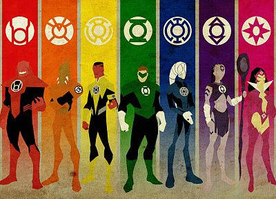 Зеленый Фонарь, DC Comics, корпуса Синестро, Звезда Sapphire, Красный фонарь корпуса, Синий фонарь, Племя Индиго - случайные обои для рабочего стола