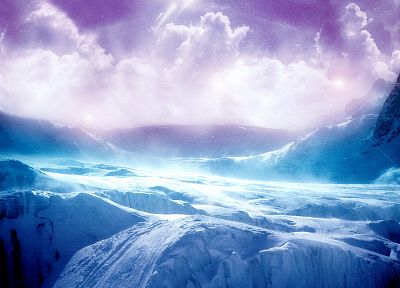 ледник, Iced Earth - оригинальные обои рабочего стола
