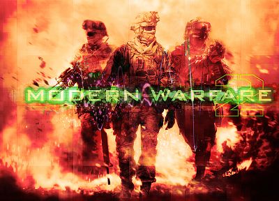 видеоигры, Чувство долга, Зов Duty: Modern Warfare 2 - случайные обои для рабочего стола