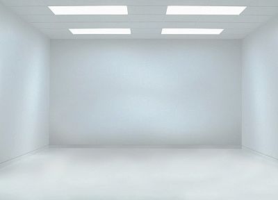 белый, пустой, белый зал - случайные обои для рабочего стола