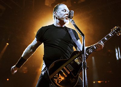 Metallica, гитары, Джеймс Хэтфилд, концерт - похожие обои для рабочего стола