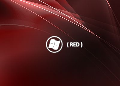 красный цвет, Microsoft Windows, логотипы - случайные обои для рабочего стола