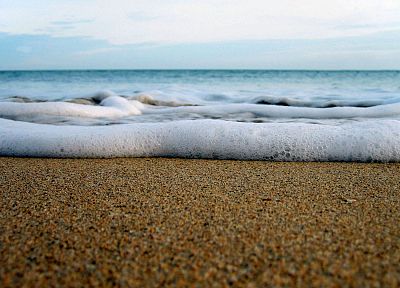вода, песок, вид червей глаз, пляжи - оригинальные обои рабочего стола