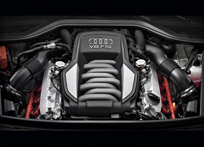 двигатели, Audi A8 - копия обоев рабочего стола