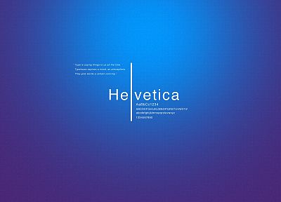 книгопечатание, Helvetica - случайные обои для рабочего стола