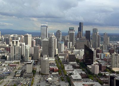 города, Сиэтл - копия обоев рабочего стола