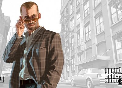 видеоигры, Grand Theft Auto, Grand Theft Auto IV - случайные обои для рабочего стола