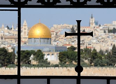 старый, Израиль, Рок, Иерусалим, купол, города - случайные обои для рабочего стола