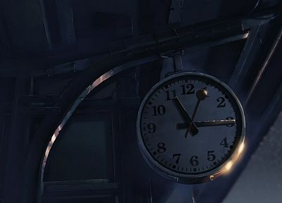 часы, Макото Синкай, 5 сантиметров в секунду - случайные обои для рабочего стола