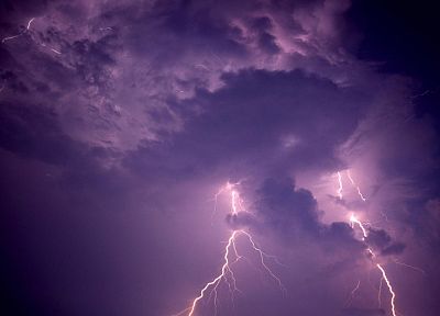 буря, молния - случайные обои для рабочего стола