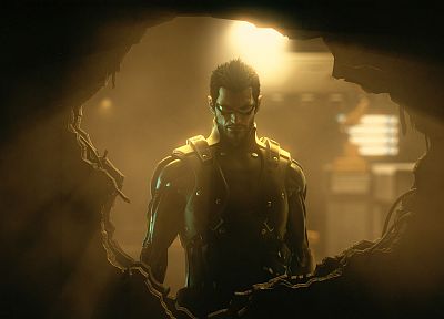 видеоигры, Deus Ex : Human Revolution, Адам Дженсен - копия обоев рабочего стола